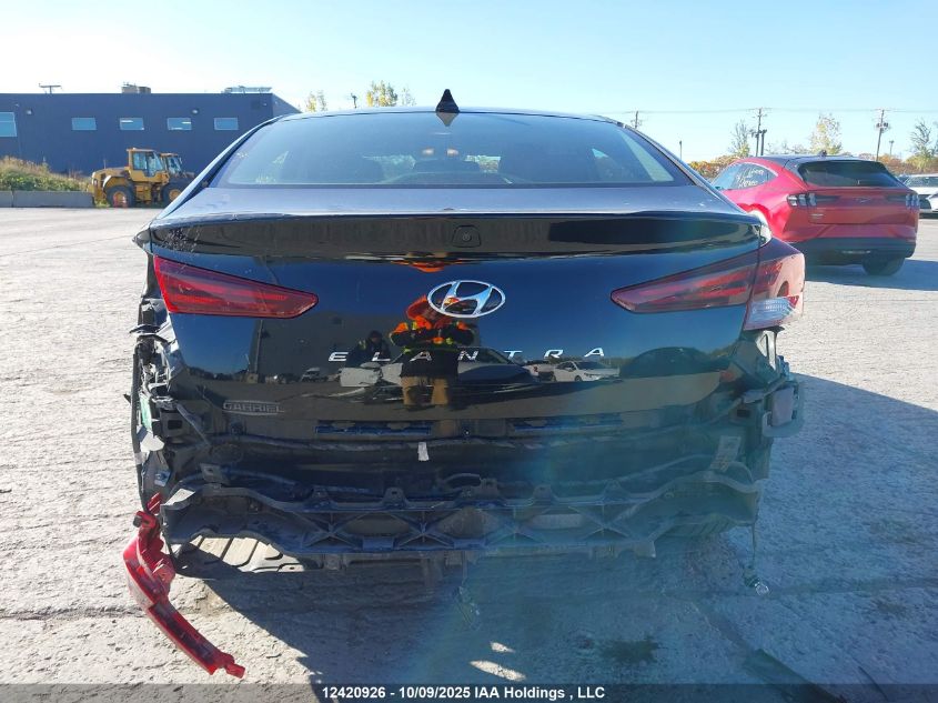 2020 Hyundai Elantra Luxury VIN: KMHD84LF5LU110469 Lot: 12420926