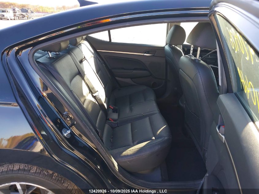 2020 Hyundai Elantra Luxury VIN: KMHD84LF5LU110469 Lot: 12420926