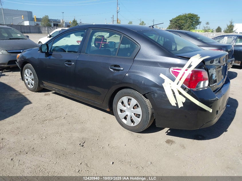 Vin: jf1gjaa63ch003247, lot: 2802463, subaru impreza 2.0i 20123