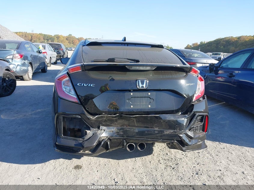 2020 Honda Civic Sport VIN: SHHFK7G47LU304002 Lot: 12420949