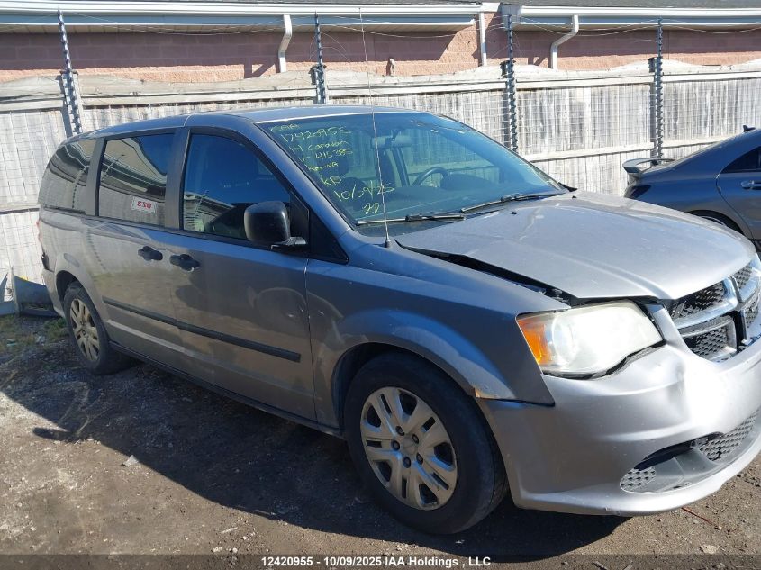 2014 Dodge Grand Caravan Se/Sxt VIN: 2C4RDGBGXER415385 Lot: 12420955
