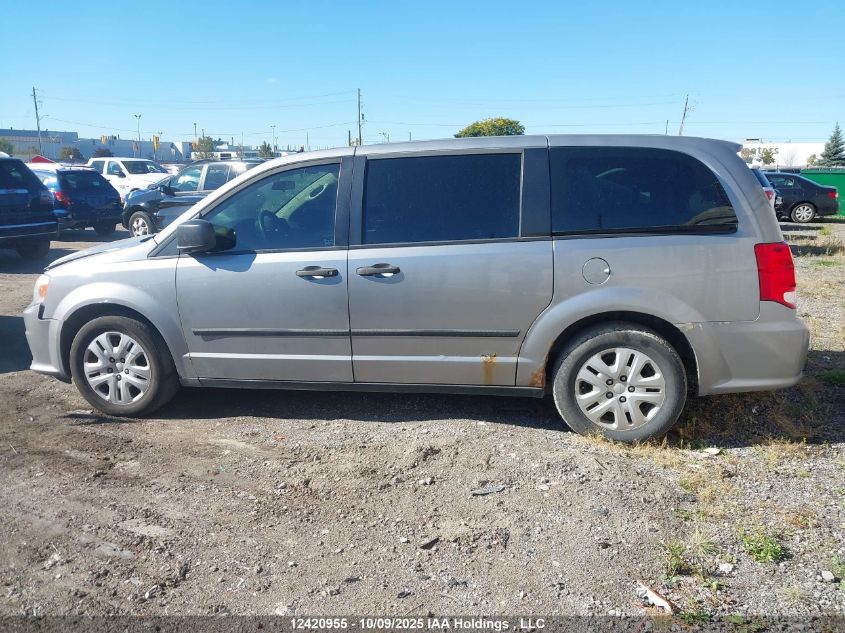 2014 Dodge Grand Caravan Se/Sxt VIN: 2C4RDGBGXER415385 Lot: 12420955