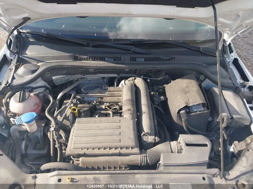 2017 Volkswagen Jetta 1.4 Tsi Trendline+ VIN: 3VW2B7AJ7HM397876 Lot: 12420957