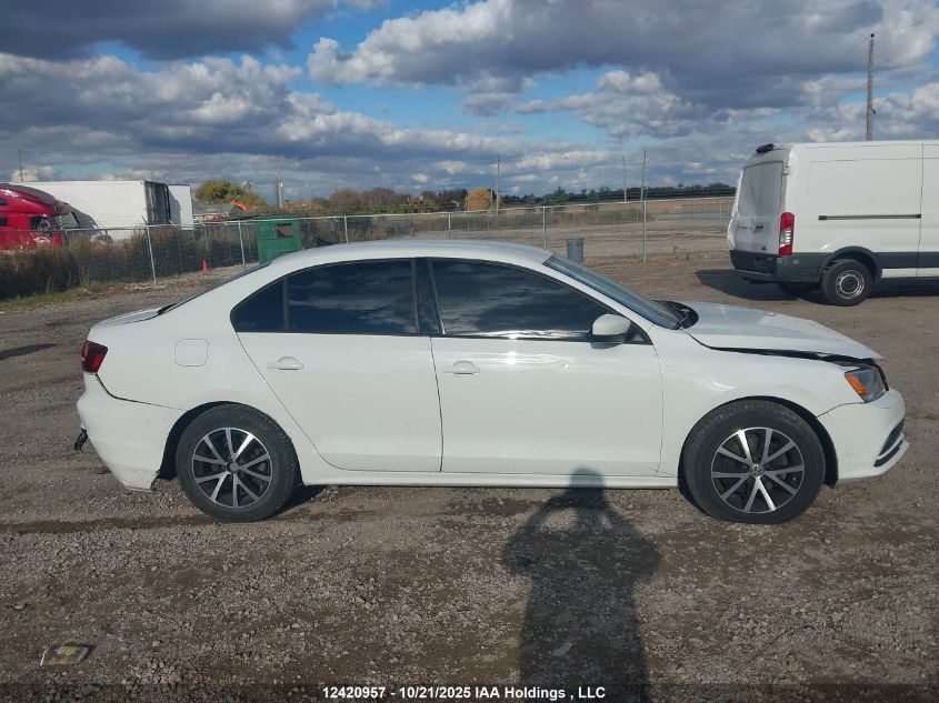 2017 Volkswagen Jetta 1.4 Tsi Trendline+ VIN: 3VW2B7AJ7HM397876 Lot: 12420957