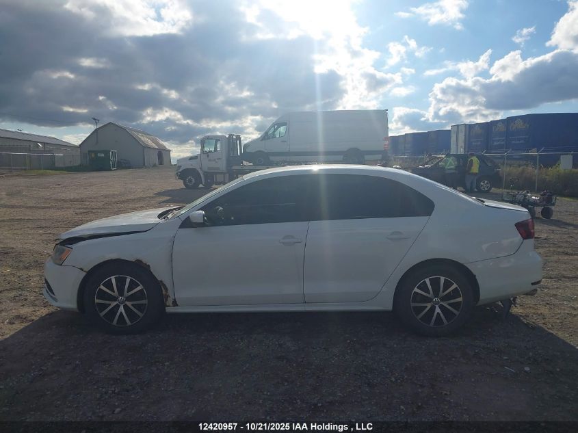 2017 Volkswagen Jetta 1.4 Tsi Trendline+ VIN: 3VW2B7AJ7HM397876 Lot: 12420957