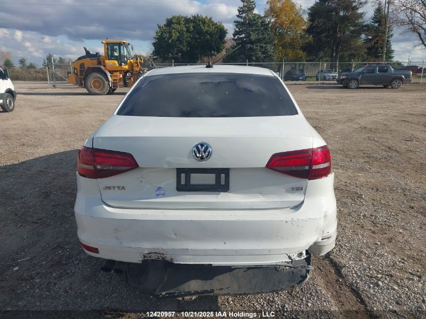 2017 Volkswagen Jetta 1.4 Tsi Trendline+ VIN: 3VW2B7AJ7HM397876 Lot: 12420957