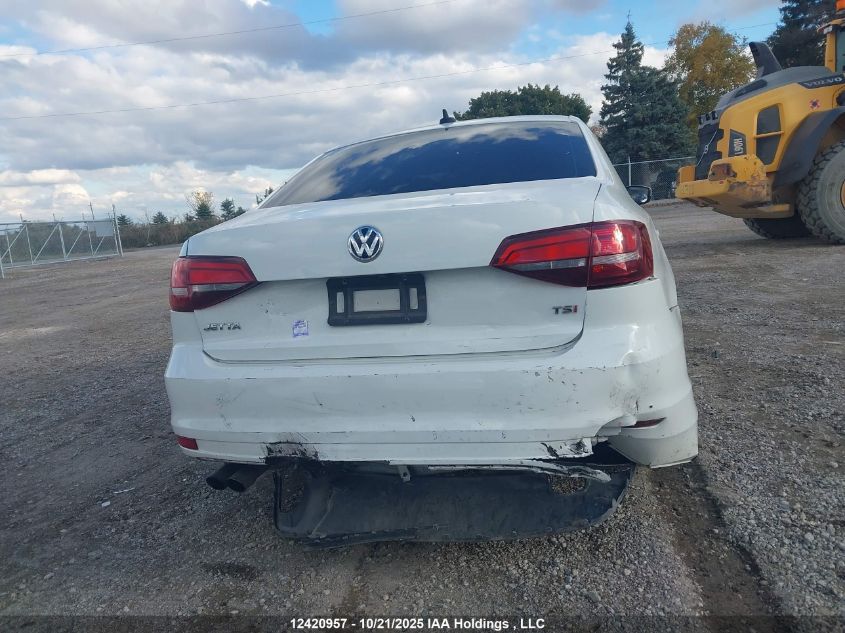 2017 Volkswagen Jetta 1.4 Tsi Trendline+ VIN: 3VW2B7AJ7HM397876 Lot: 12420957