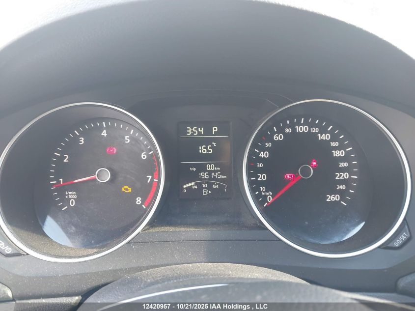 2017 Volkswagen Jetta 1.4 Tsi Trendline+ VIN: 3VW2B7AJ7HM397876 Lot: 12420957