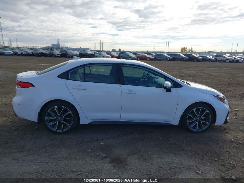 2021 Toyota Corolla Se VIN: 5YFB4MBE8MP071780 Lot: 12420961