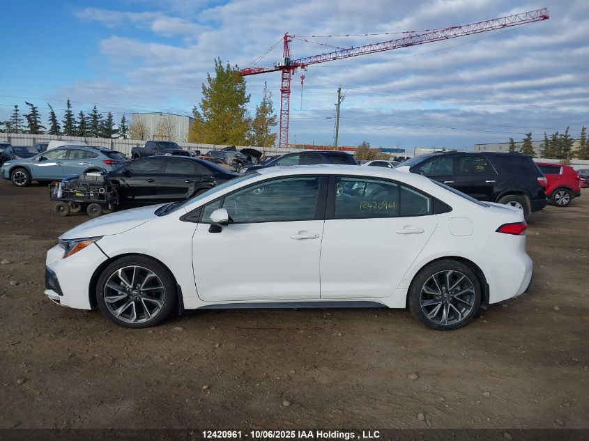 2021 Toyota Corolla Se VIN: 5YFB4MBE8MP071780 Lot: 12420961