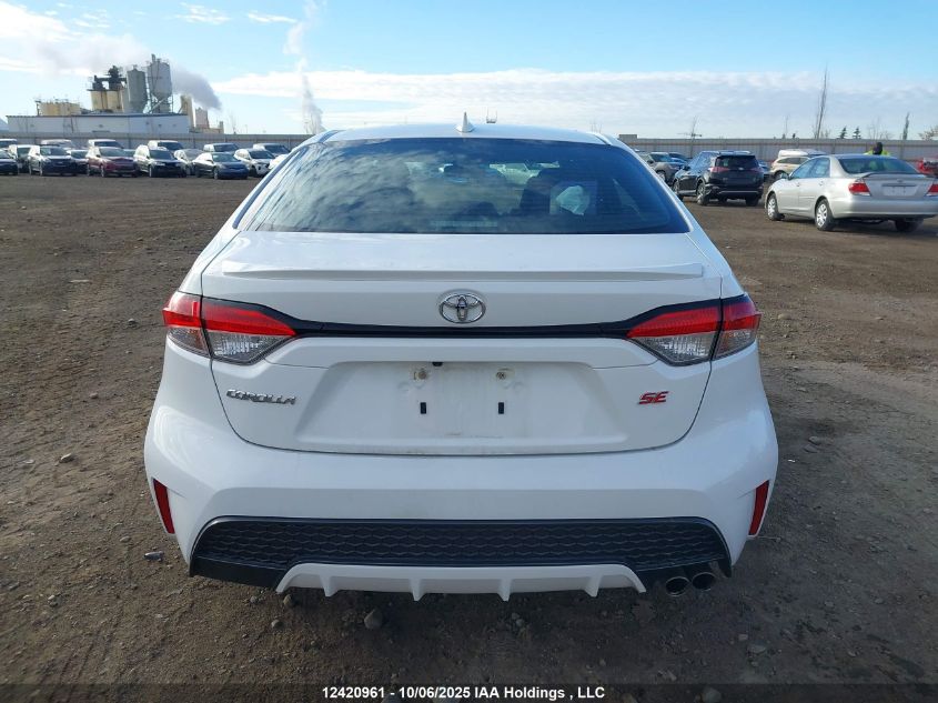 2021 Toyota Corolla Se VIN: 5YFB4MBE8MP071780 Lot: 12420961