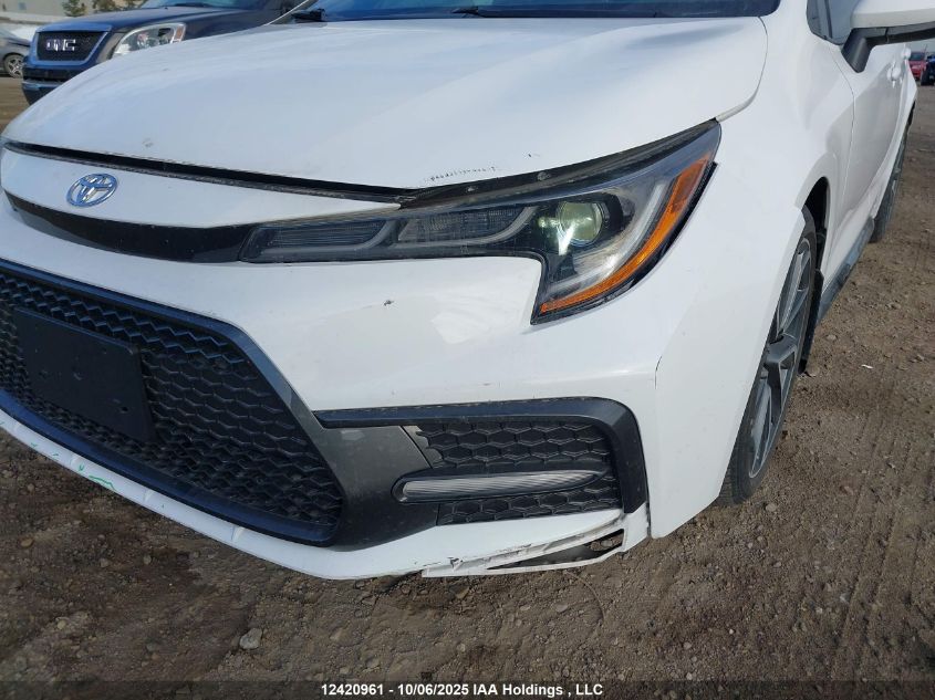 2021 Toyota Corolla Se VIN: 5YFB4MBE8MP071780 Lot: 12420961