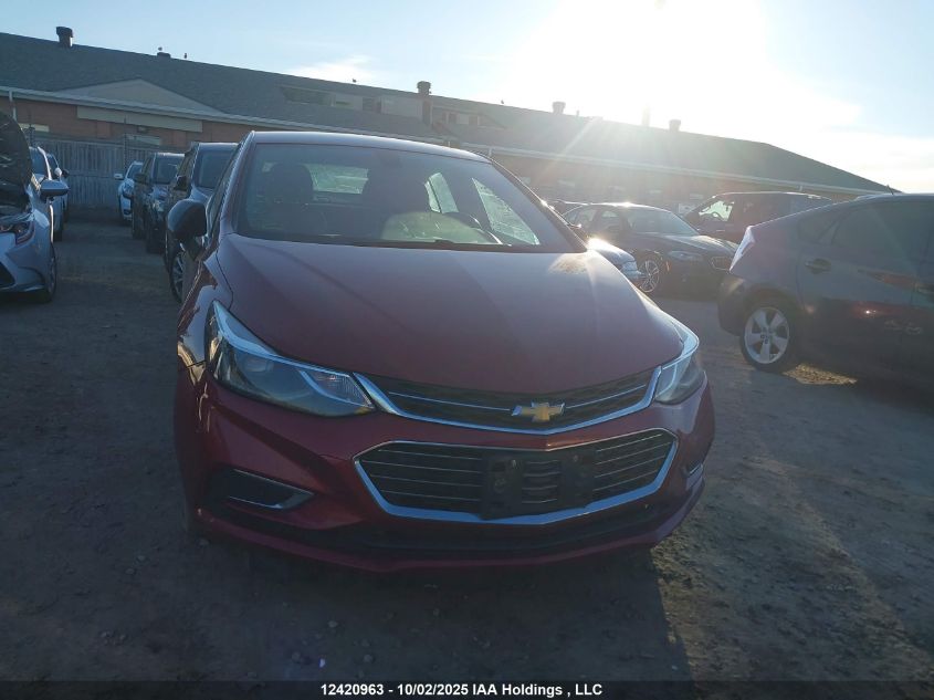 2017 Chevrolet Cruze VIN: 3G1BF5SM2HS544341 Lot: 12420963