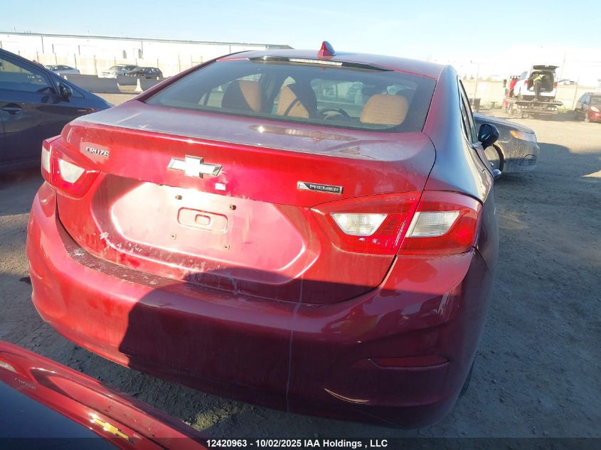 2017 Chevrolet Cruze VIN: 3G1BF5SM2HS544341 Lot: 12420963