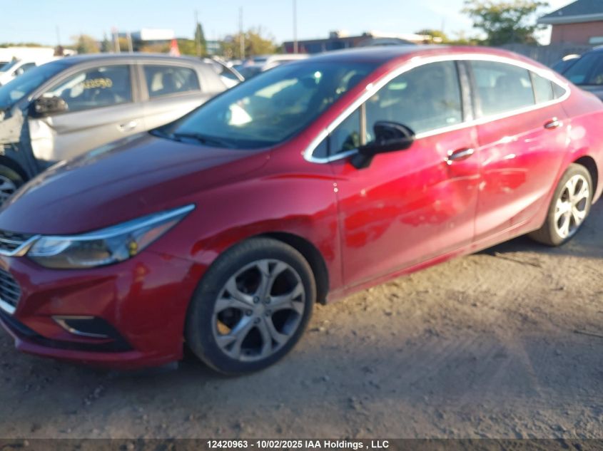 2017 Chevrolet Cruze VIN: 3G1BF5SM2HS544341 Lot: 12420963