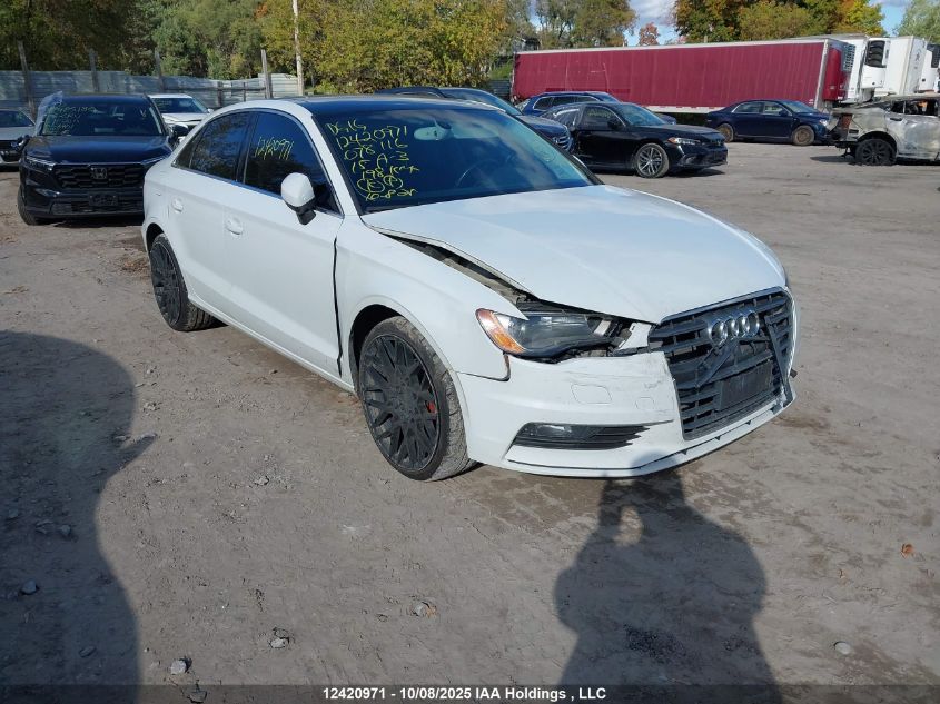 WAUAJRFF9F1078116 2015 Audi A3 Premium auction photo 1