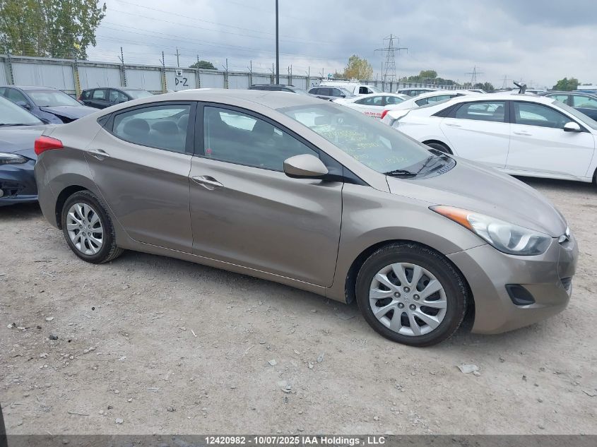 2013 Hyundai Elantra Gls/Limited VIN: 5NPDH4AE4DH395482 Lot: 12420982