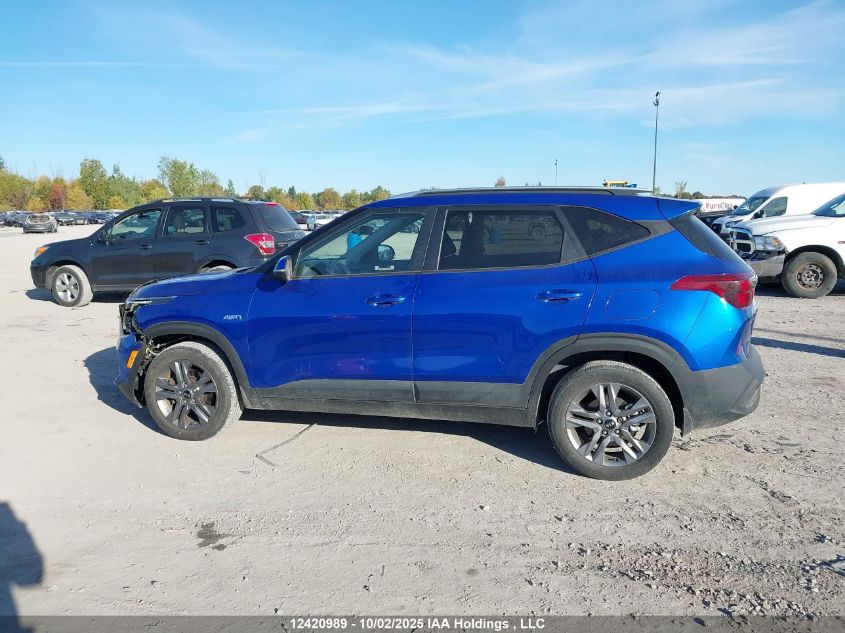 2021 Kia Seltos Lx VIN: KNDEPCAA3M7081793 Lot: 12420989