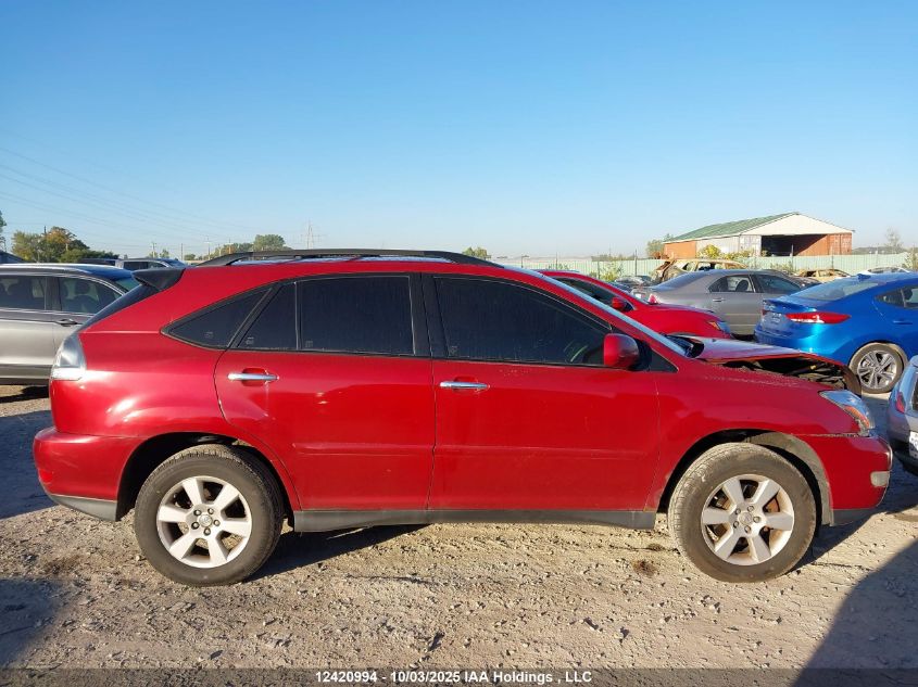 2009 Lexus Rx 350 VIN: JTJHK31U792060596 Lot: 12420994