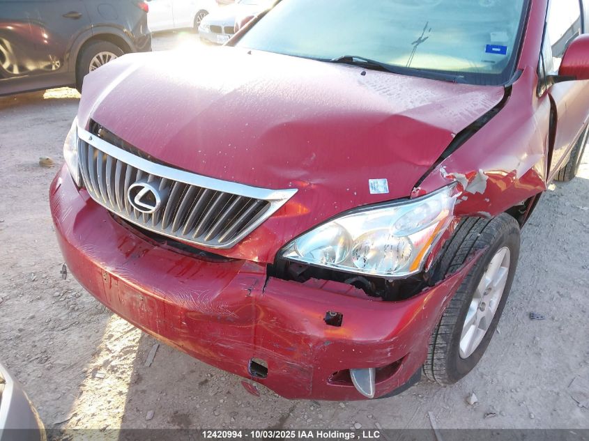 2009 Lexus Rx 350 VIN: JTJHK31U792060596 Lot: 12420994