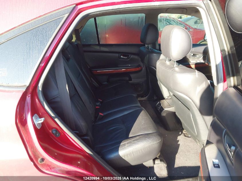 2009 Lexus Rx 350 VIN: JTJHK31U792060596 Lot: 12420994