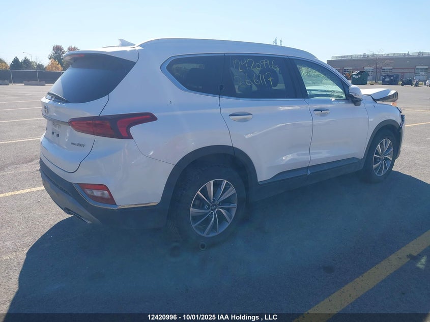 5NMS3CAA4LH266117 2020 HYUNDAI SANTA FE photo no. 4