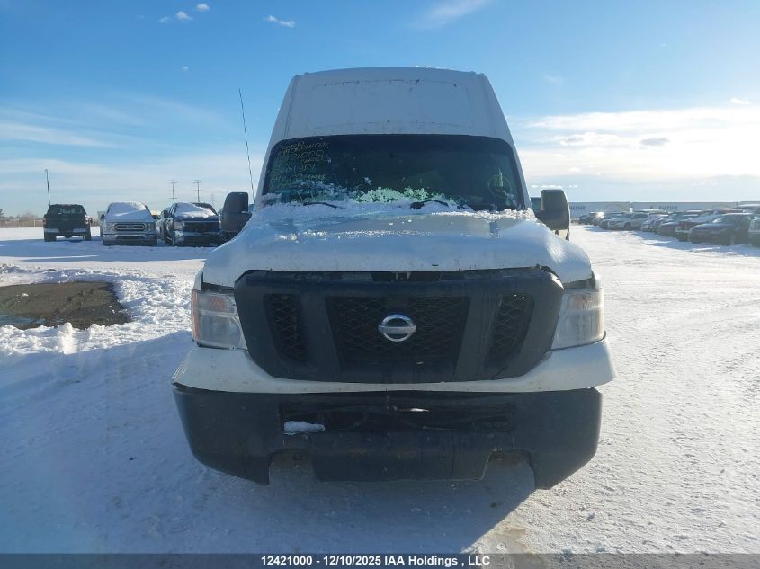 2014 Nissan Nv Cargo Nv2500 Hd Sv V6 VIN: 1N6BF0LY2EN101301 Lot: 12421000