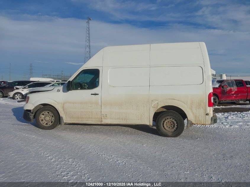 2014 Nissan Nv Cargo Nv2500 Hd Sv V6 VIN: 1N6BF0LY2EN101301 Lot: 12421000