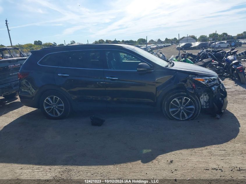 2017 Hyundai Santa Fe Xl Luxury VIN: KM8SNDHF4HU173577 Lot: 12421023