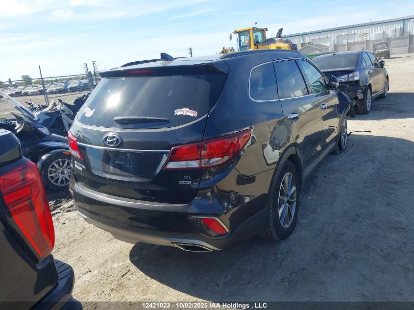 2017 Hyundai Santa Fe Xl Luxury VIN: KM8SNDHF4HU173577 Lot: 12421023