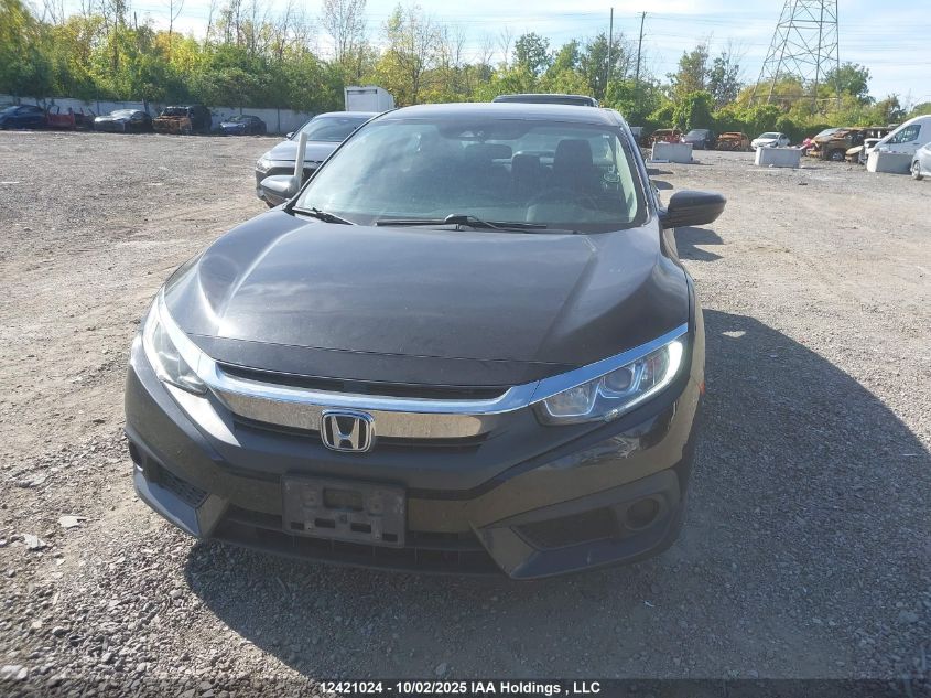 2018 Honda Civic Lx VIN: 2HGFC2F6XJH040805 Lot: 12421024