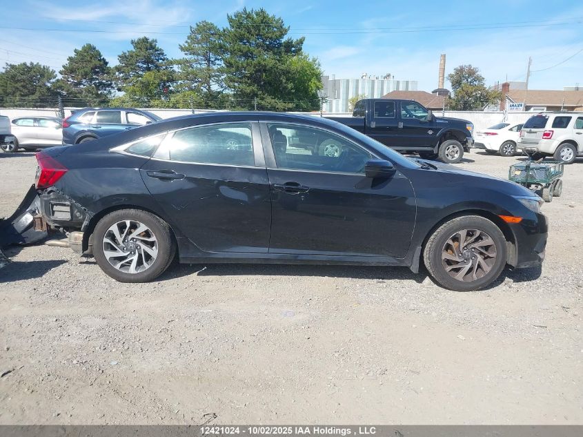 2018 Honda Civic Lx VIN: 2HGFC2F6XJH040805 Lot: 12421024