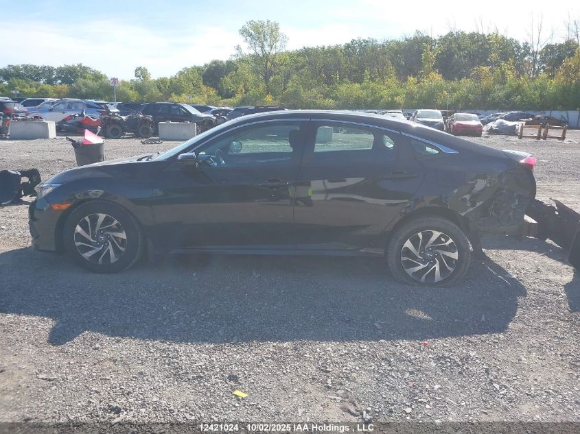 2018 Honda Civic Lx VIN: 2HGFC2F6XJH040805 Lot: 12421024