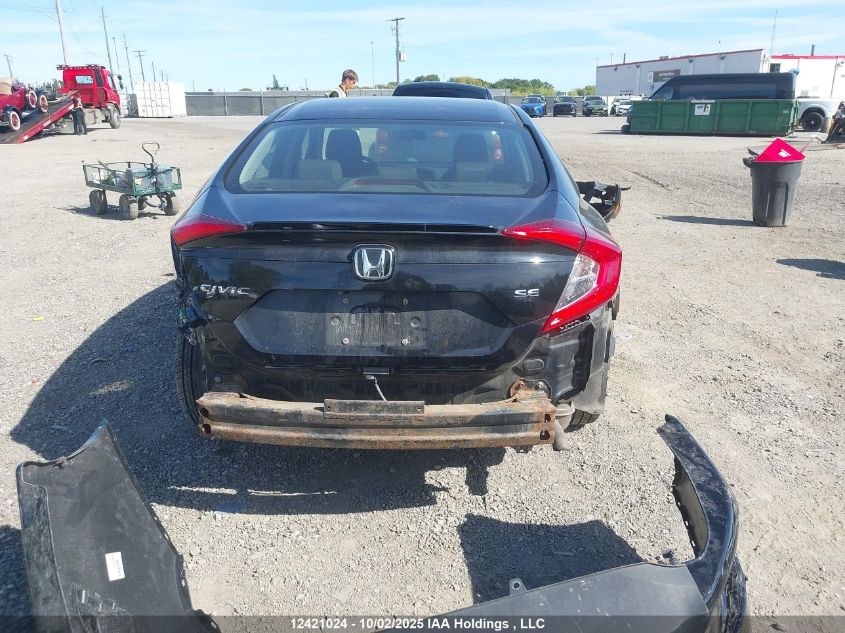 2018 Honda Civic Lx VIN: 2HGFC2F6XJH040805 Lot: 12421024