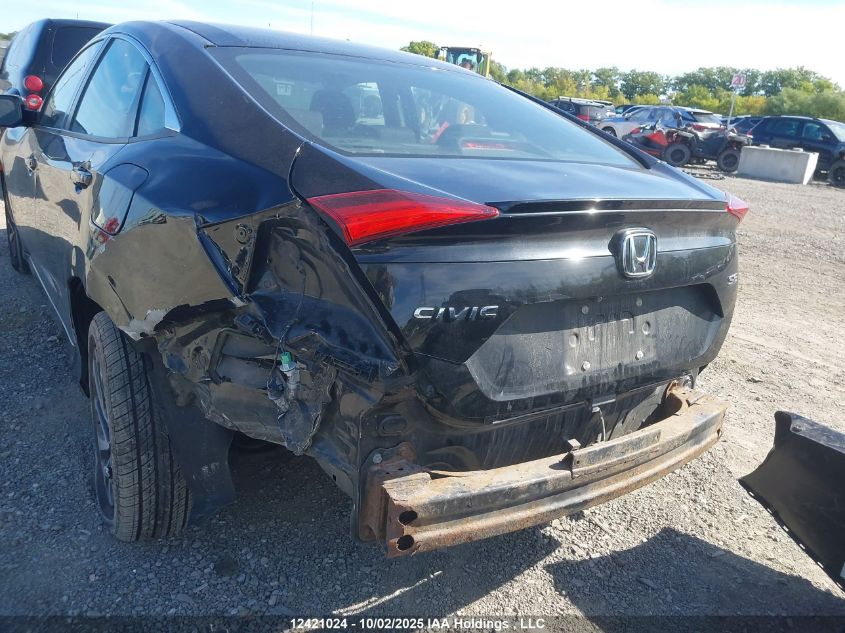 2018 Honda Civic Lx VIN: 2HGFC2F6XJH040805 Lot: 12421024