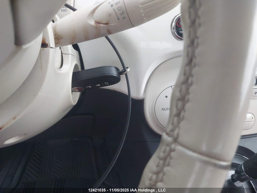 2012 Fiat 500 VIN: 3C3CFFER9CT167300 Lot: 12421035