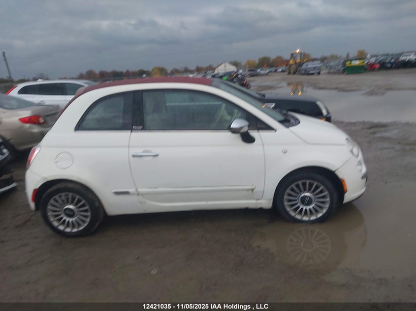 2012 Fiat 500 VIN: 3C3CFFER9CT167300 Lot: 12421035