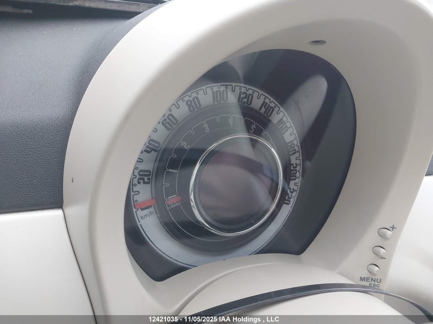 2012 Fiat 500 VIN: 3C3CFFER9CT167300 Lot: 12421035