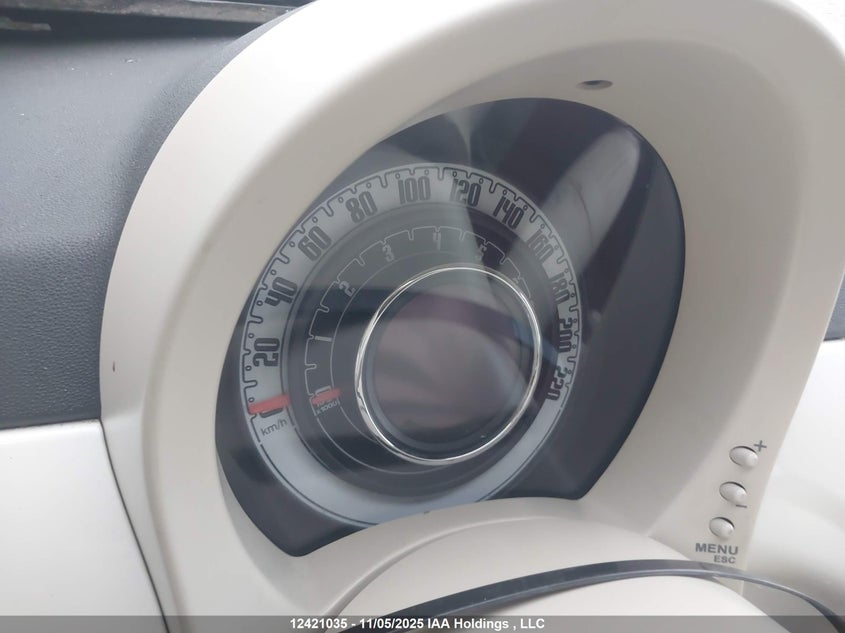 2012 Fiat 500 VIN: 3C3CFFER9CT167300 Lot: 12421035