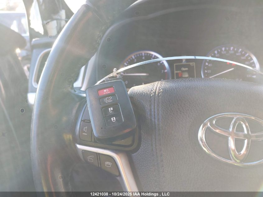 2015 Toyota Highlander Xle VIN: 5TDJKRFH1FS173693 Lot: 12421038