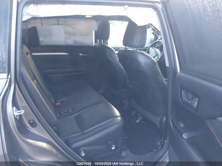 2015 Toyota Highlander Xle VIN: 5TDJKRFH1FS173693 Lot: 12421038