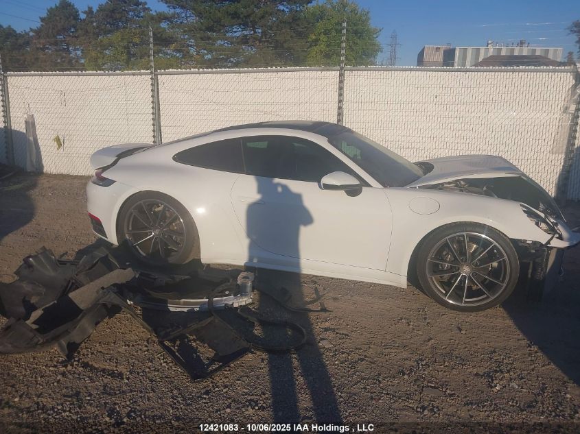 2020 Porsche 911 Carrera/Carrera 4 VIN: WP0AA2A9XLS205795 Lot: 12421083