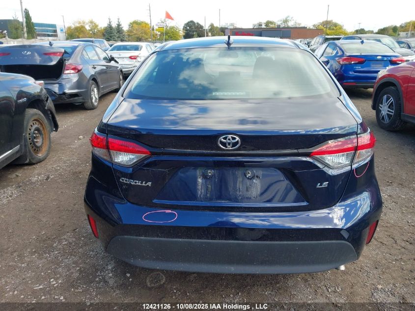 2023 Toyota Corolla Le VIN: 5YFB4MDE4PP000674 Lot: 12421126