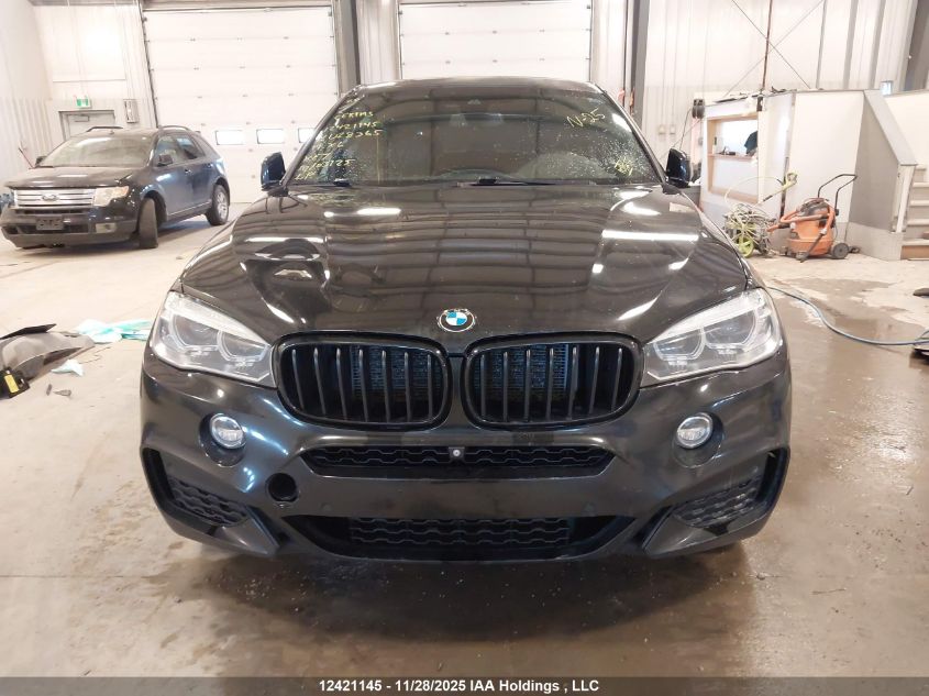 2017 BMW X6 xDrive35I VIN: 5UXKU2C37H0U28365 Lot: 12421145