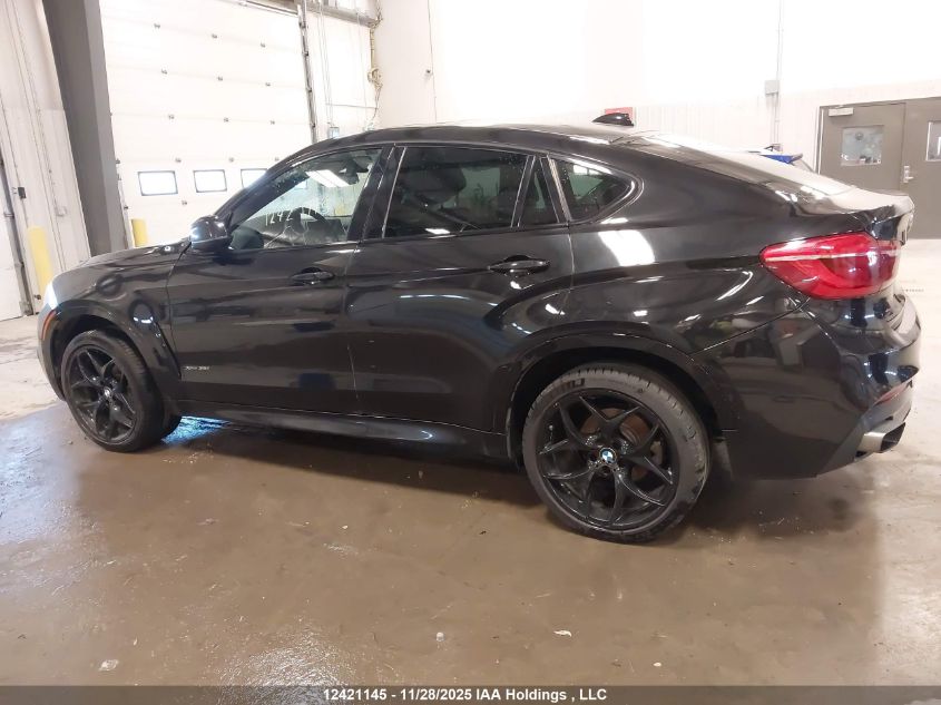 2017 BMW X6 xDrive35I VIN: 5UXKU2C37H0U28365 Lot: 12421145