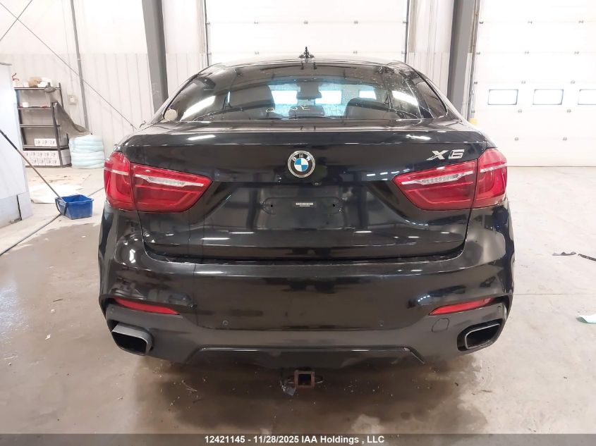 2017 BMW X6 xDrive35I VIN: 5UXKU2C37H0U28365 Lot: 12421145
