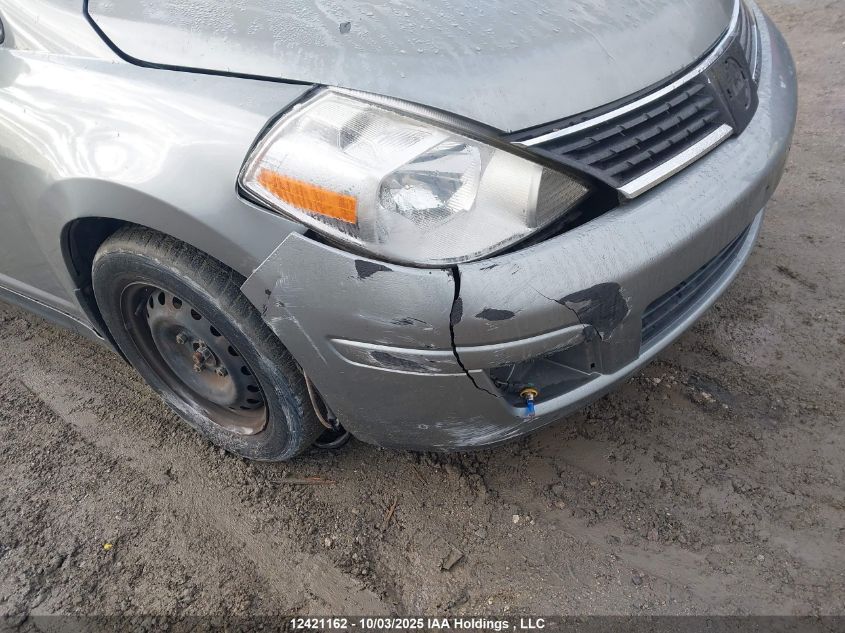 2008 Nissan Versa S/Sl VIN: 3N1BC13E98L393771 Lot: 12421162