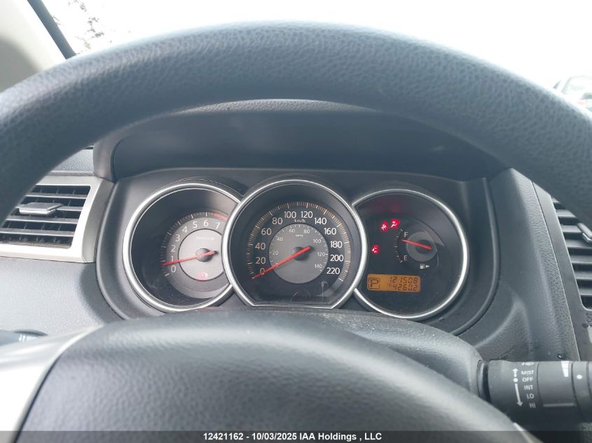 2008 Nissan Versa S/Sl VIN: 3N1BC13E98L393771 Lot: 12421162