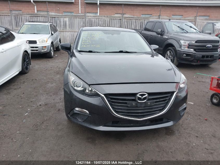 2015 Mazda Mazda3 Gs VIN: 3MZBM1V74FM203601 Lot: 12421164