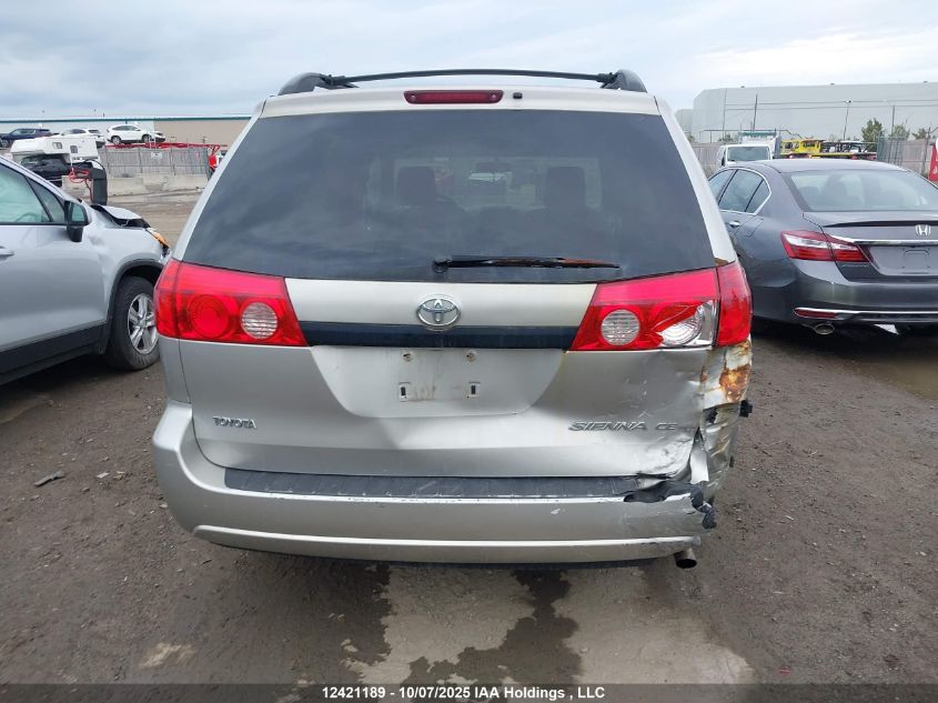 2010 Toyota Sienna Le V6 VIN: 5TDZK4CC6AS302986 Lot: 12421189